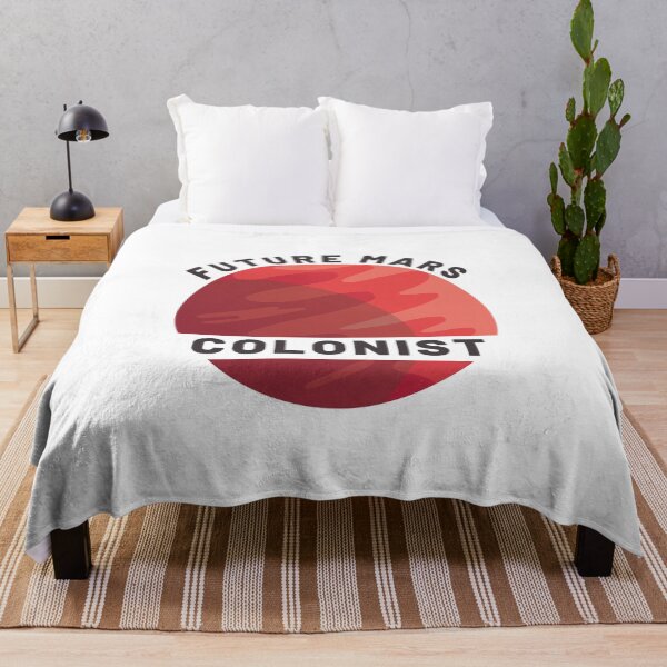 Item preview, Future Mars Colonist Saying / Space Exploration Red Planet design designed and sold by CreatedByHeidi.