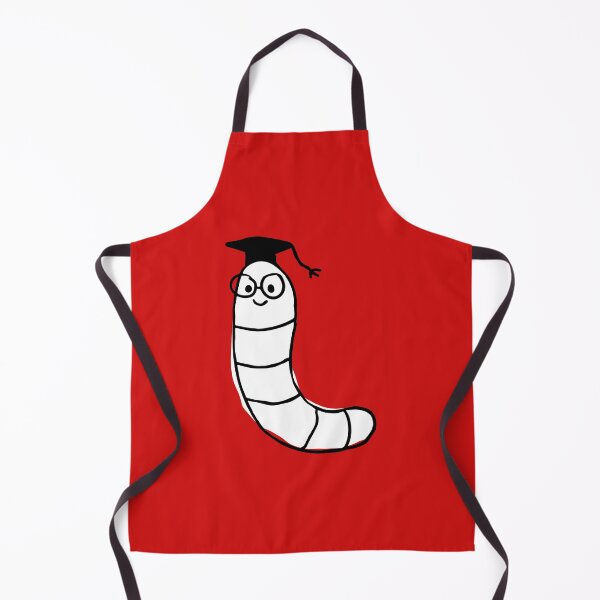 Item preview, Scholar Worm designed and sold by RedsStickerShop.