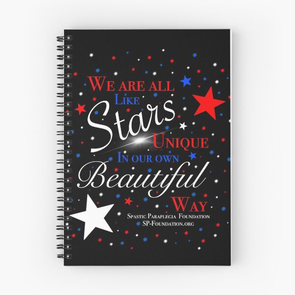 Item preview, “We Are All Like Stars...” Red, White, and Blue designed and sold by Spastic Paraplegia.