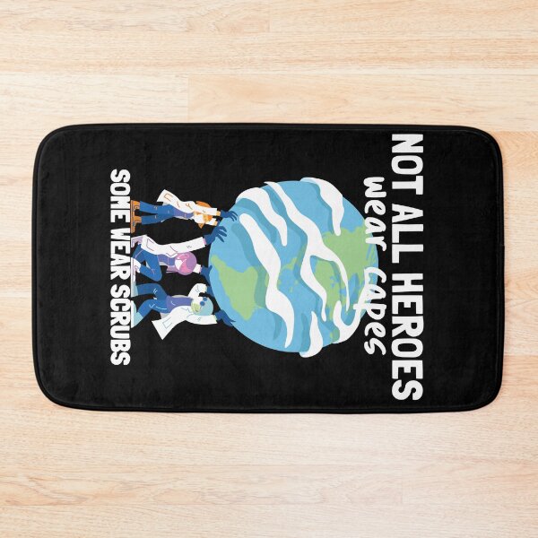 Item preview, not all heroes wear capes some wear scrubs Heroes Doctors And Nurses designed and sold by KLINESTORE.