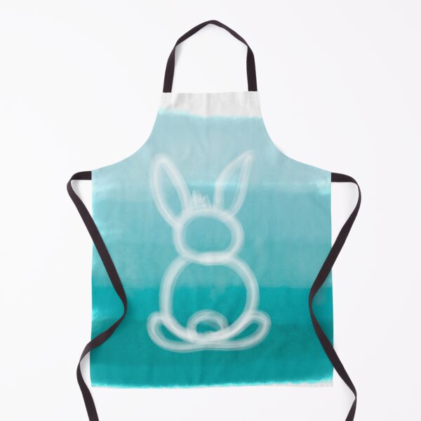 Item preview, Bunny on on back in watercolors and brushes designed and sold by Erikaesb.