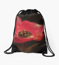 Red Dogwood Drawstring Bag