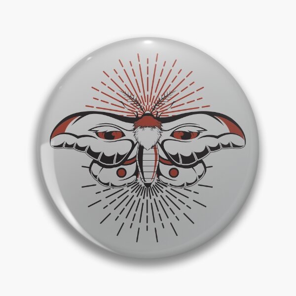 Item preview, All Seeing Moth designed and sold by RedsStickerShop.