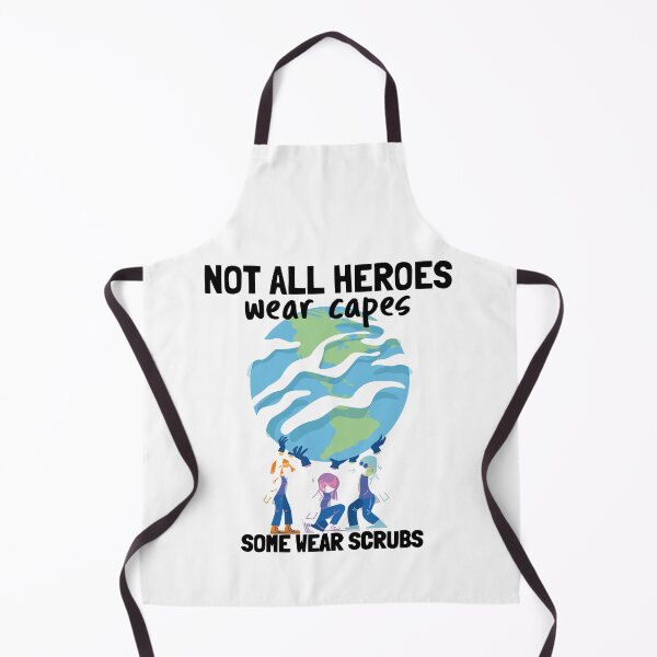 Item preview, not all heroes wear capes some wear scrubs Heroes Doctors And Nurses designed and sold by KLINESTORE.