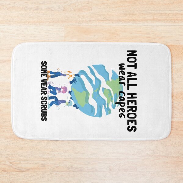 Item preview, not all heroes wear capes some wear scrubs Heroes Doctors And Nurses designed and sold by KLINESTORE.