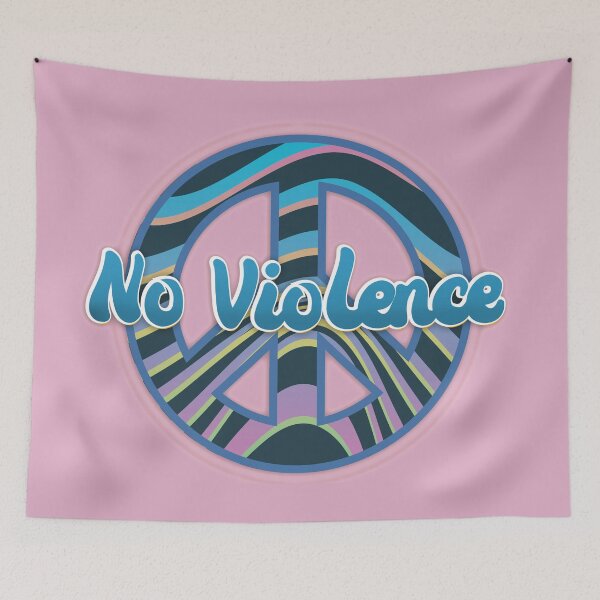 Item preview, No violence.  designed and sold by OPY Shop.