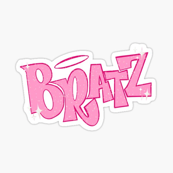 Download Bratz Stickers Pink Y2k Background
