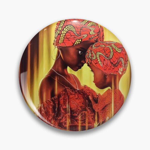 Item preview, Toon black woman (mother&daughter) designed and sold by joetred.