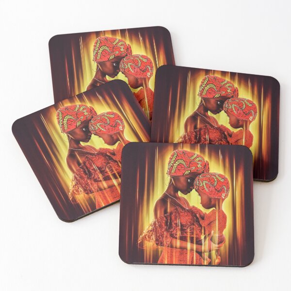 Item preview, Toon black woman (mother&daughter) designed and sold by joetred.