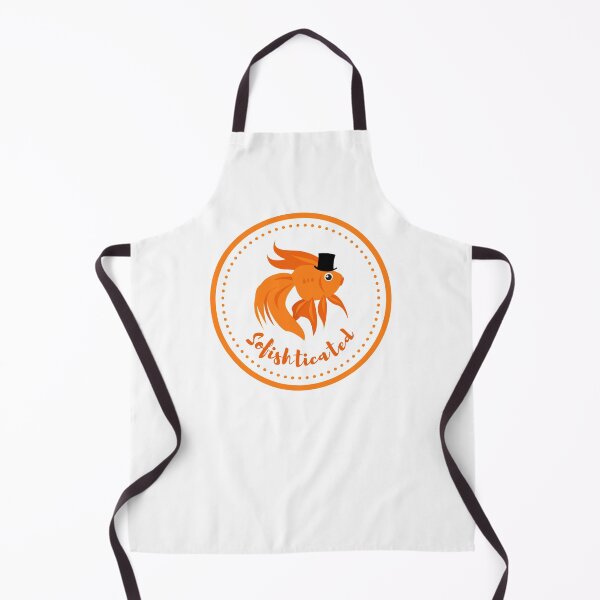 Item preview, Sofishticated Gold Fish Pun designed and sold by TipToppity.