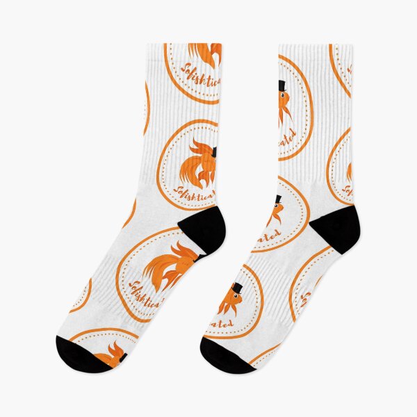 Item preview, Sofishticated Gold Fish Pun designed and sold by TipToppity.