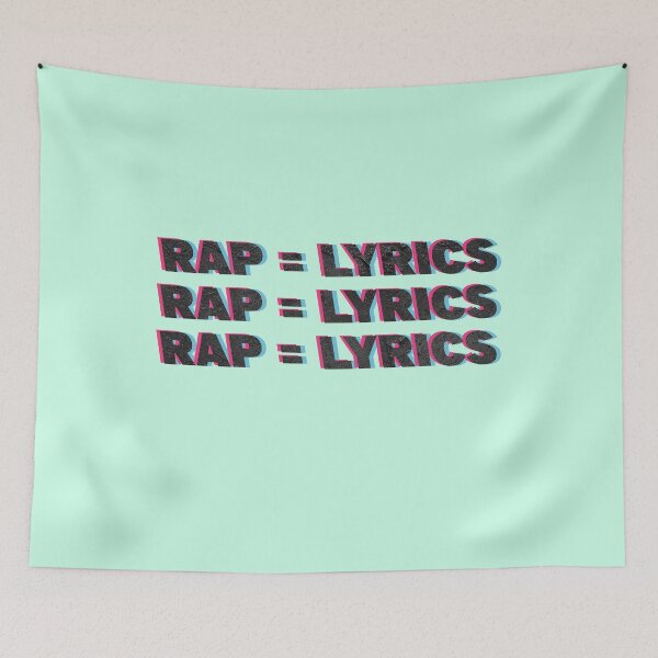 Item preview, Rap is lyrics  designed and sold by barotel34.