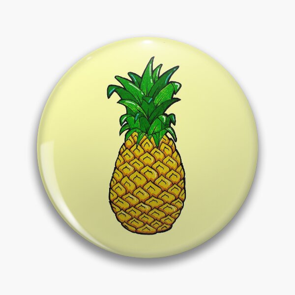 Item preview, pineapple apple pen designed and sold by olivesartworks.