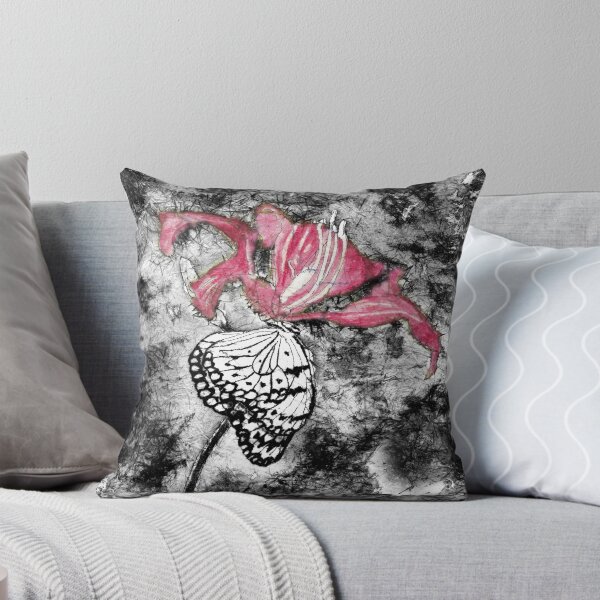 Item preview, Paperwhite Butterfly in Selective Color from Watercolor Batik designed and sold by The Elderberry Blossom.