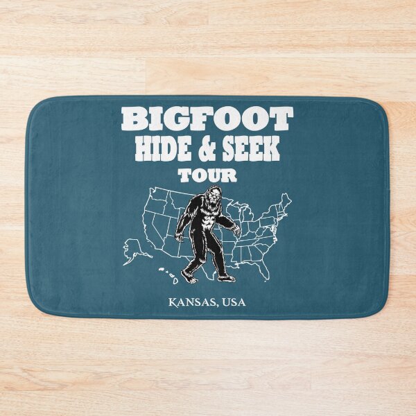 Item preview, Bigfoot Hide & Seek Concert style *KANSAS gift idea designed and sold by BRtisticDesigns.
