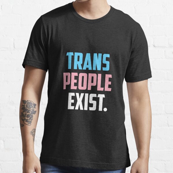 Artikel-Vorschau von  Trans Menschen existieren, designt und verkauft von Giovanni's  Brown Quotes.