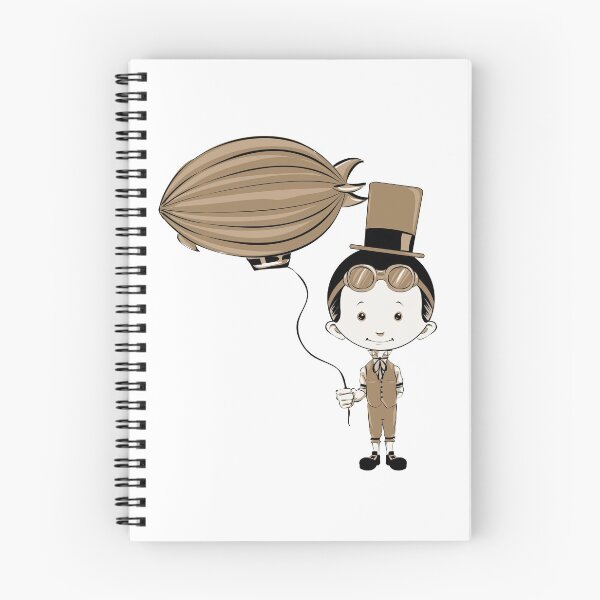 Item preview, Little Inventor Flying His Airship designed and sold by Benjamin Bader.