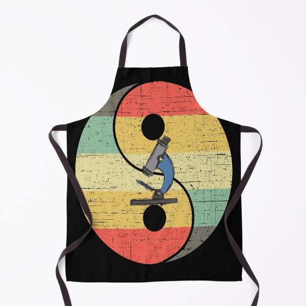 Item preview, VINTAGE YIN YANG MICROSCOPE MEDICAL LABORATORY SCIENTIST designed and sold by Hippiesole.