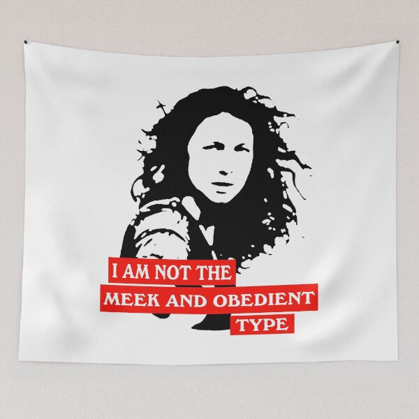 Item preview, I am not the meek outlander art film for fans designed and sold by EvaJamesboly.