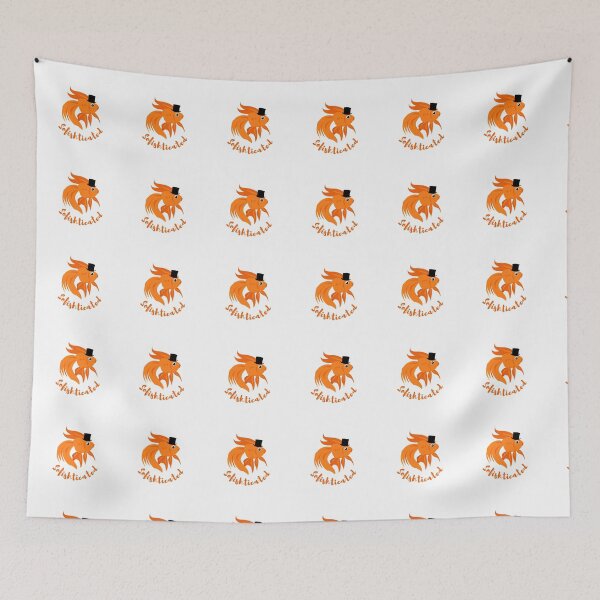 Item preview, Sofishticated Gold Fish Pun designed and sold by TipToppity.