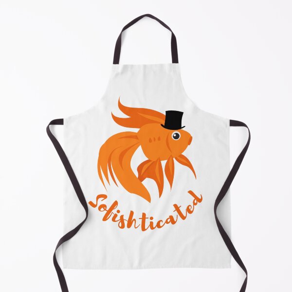 Item preview, Sofishticated Gold Fish Pun designed and sold by TipToppity.