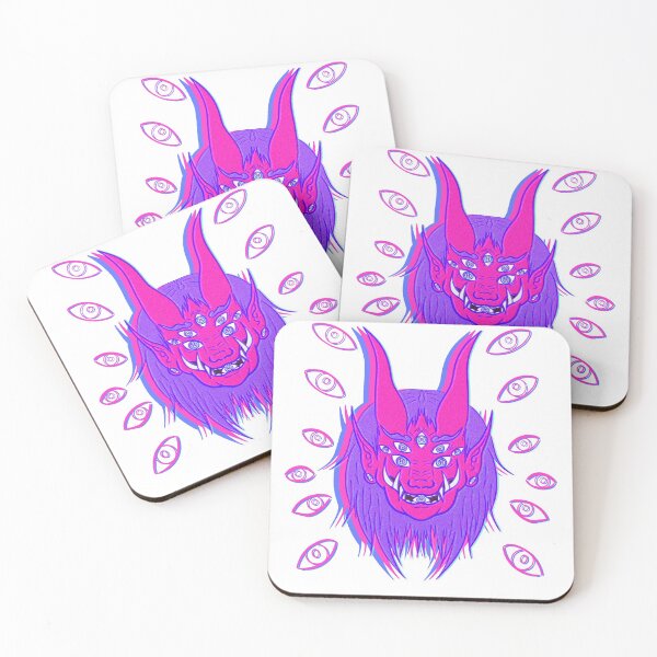 Item preview, Dodomeki Oni Mask designed and sold by Hams-Trash.