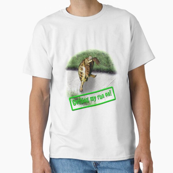 Tortoise - Getting my run on Classic T-Shirt