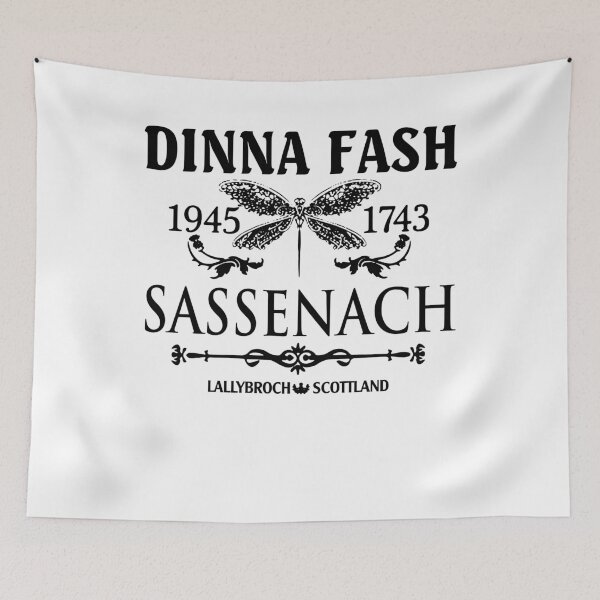 Item preview, Dinna fash lallybroch scottland outlander art film for fans designed and sold by EvaJamesboly.