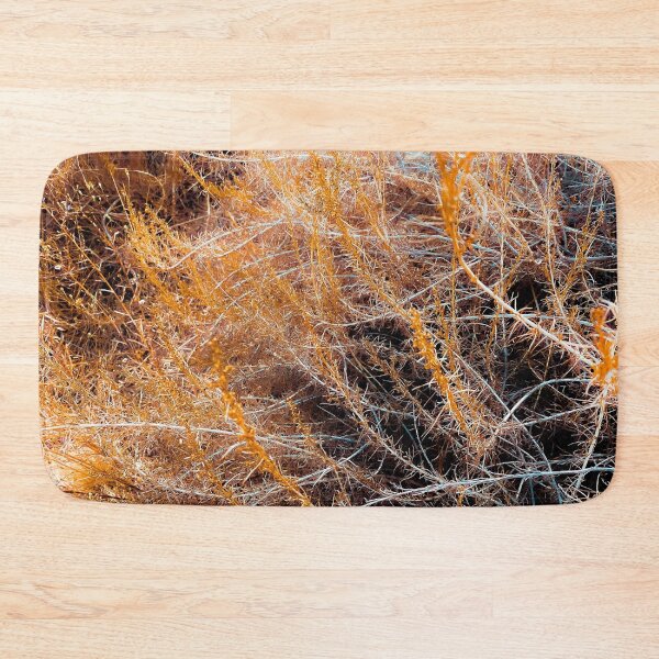 Item preview, closeup dry brown grass field texture abstract background designed and sold by Mrvell.