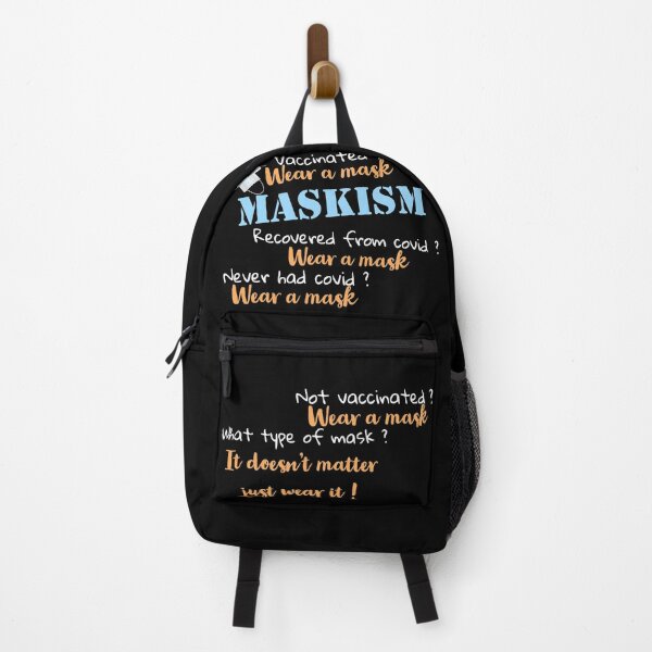Item preview, Maskism: Vaccinated, wear a mask. Not vaccinated wear a mask designed and sold by HindSwan.