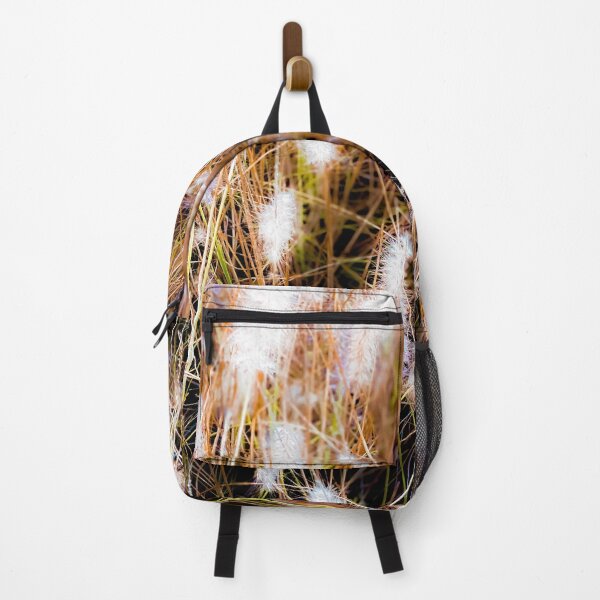 Item preview, Closeup blooming pink grass flowers field abstract designed and sold by Mrvell.