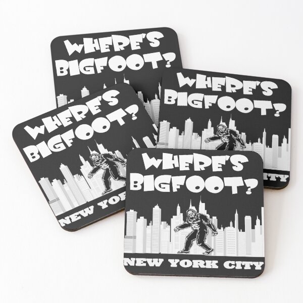Item preview, Bigfoot in New York City *Bigfoot gifts product NY gift idea designed and sold by BRtisticDesigns.