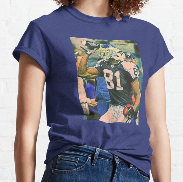 Terrell Davis Name & Number Game Day V-Neck T-Shirt - Navy