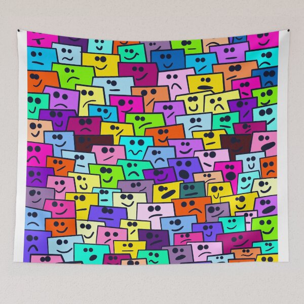 Item preview, Cartoon wall faces  designed and sold by Nicfearn86.