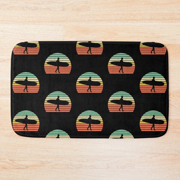 Item preview, Vintage Surfing Surfer Longboard  designed and sold by EstelleStar.