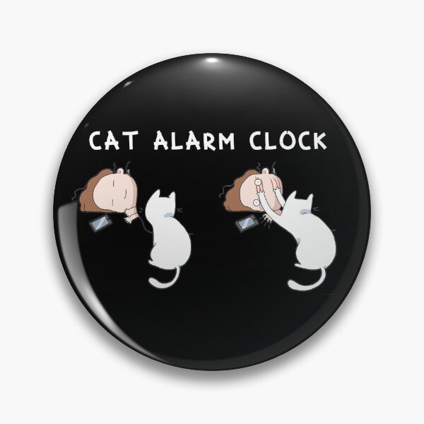 Item preview, Cat Alarm Clock - Cats Are Jerks designed and sold by Zachariahs' Odd Shop.