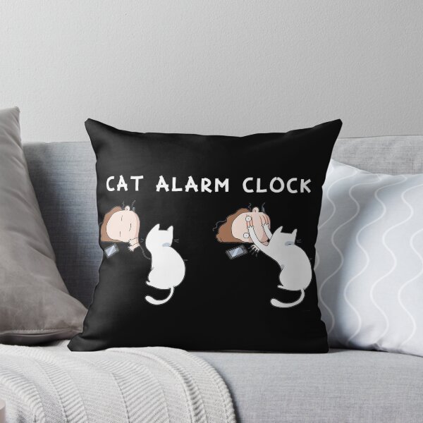 Item preview, Cat Alarm Clock - Cats Are Jerks designed and sold by Zachariahs' Odd Shop.