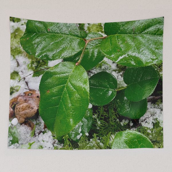 Item preview, Green Leaves After Winter Hail Storm designed and sold by PilotPresents.