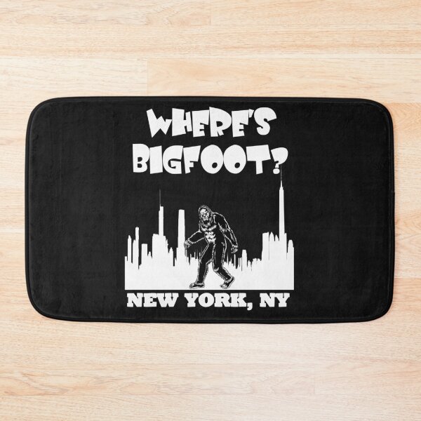 Item preview, Bigfoot in New York NY *Bigfoot gifts designs funny NY gift designed and sold by BRtisticDesigns.