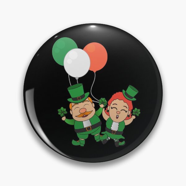 Artikelvorschau, St Patricks Day, dancing couple, Irish Colours Balloons, green, Irish Pub, Leprechaun, Shamrock entworfen und verkauft von karlsageder.