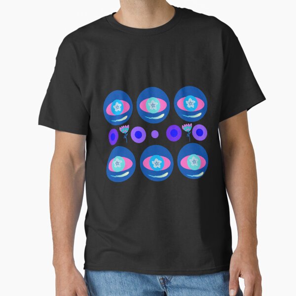 Item preview, Abstract Geometrical Shapes and Flowers Tranquility Design designed and sold by silviaol.