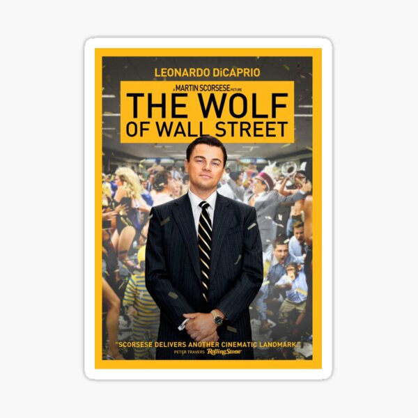 The Wolf Of Wall Street Stickers Redbubble