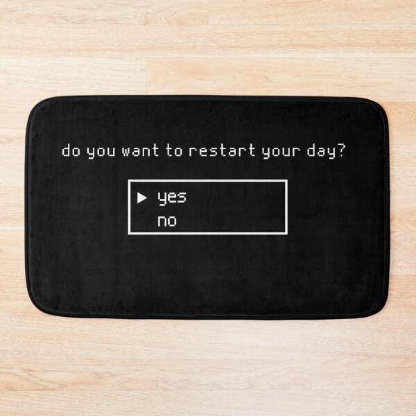 Item preview, Restart Day Retro Games designed and sold by PseudoEnergy.