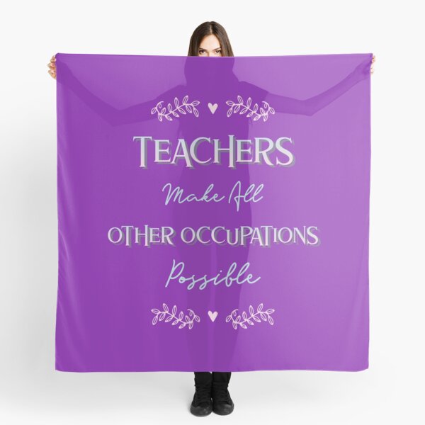 Item preview,  Teachers Make All Other Occupations Possible - Funny Teacher designed and sold by RedQuality.