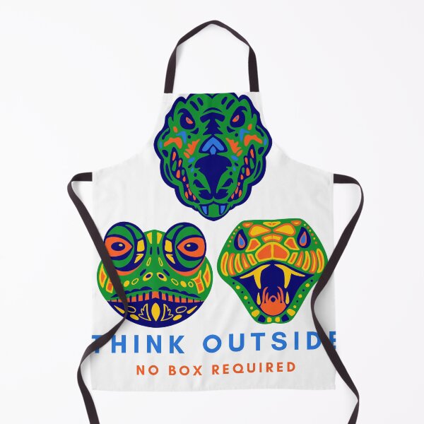 Item preview, Think Outside, No Box Required, Reptile Animal Design designed and sold by Pique-Interest.