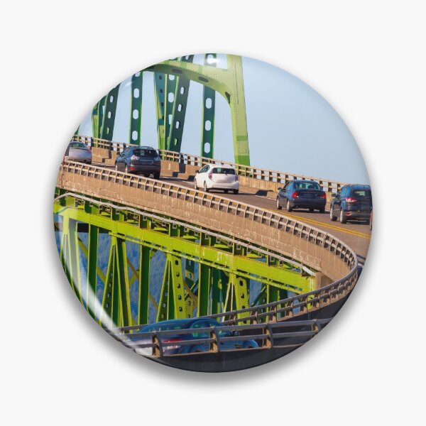 Item preview, Traffic on Astorian Megler Bridge designed and sold by debbieannpowell.