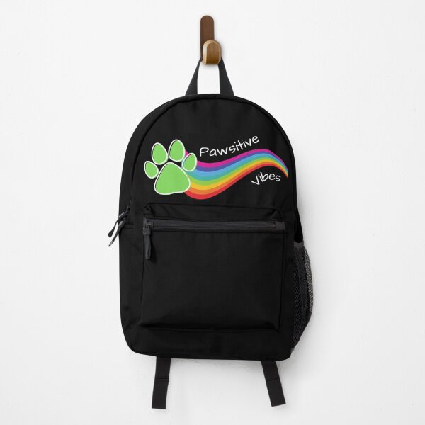 Item preview, Pawsitive Positive Vibes Rainbow & Paw Print: Dog / Cat Life / Love designed and sold by MHiCreates.