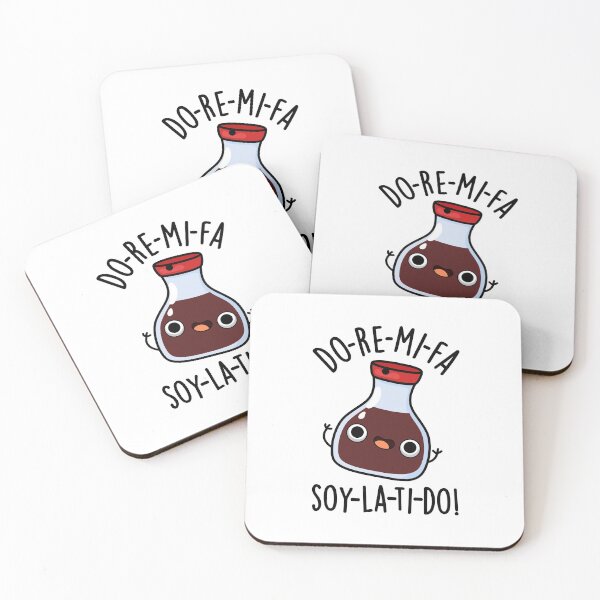 Item preview, Do Re Mi Fa soy La Ti Do Funny Soy Sauce Puns  designed and sold by punnybone.