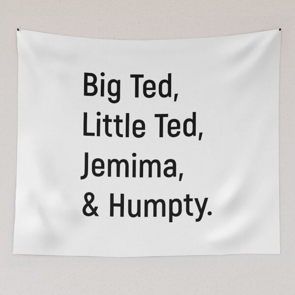 Item preview, Big Ted, Little Ted, Jemima, & Humpty. designed and sold by Joshy-B.