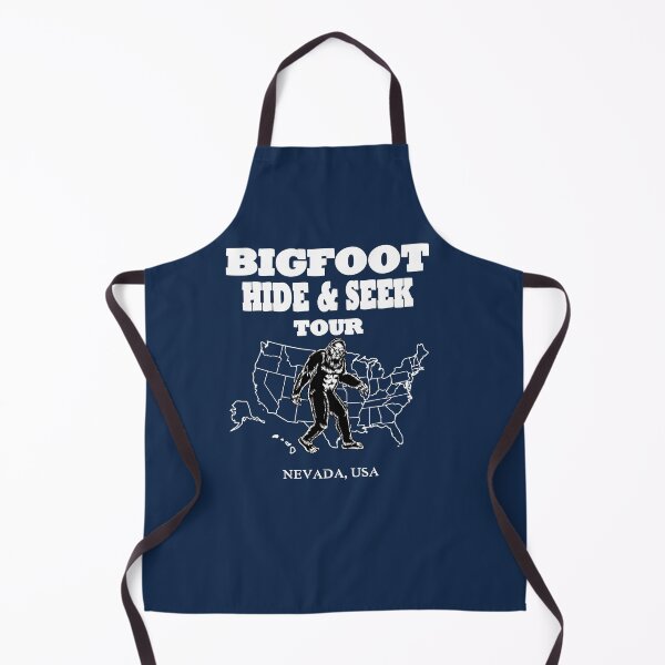 Item preview, Bigfoot Hide & Seek Concert style *NEVADA USA funny gift idea designed and sold by BRtisticDesigns.